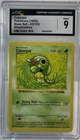 1999 Pokemon Caterpie Shadowless Base Set 45/102 CGC 9