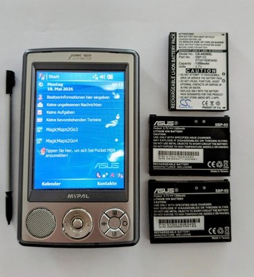 Asus Pocket PC A636 (mit 4 Akkus + Originaldeckel)