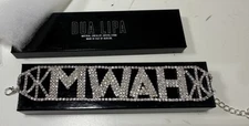 DUA LIPA 2017 USA TOUR Musical +++ MWAH Choker +++ OFFICIAL NEW!