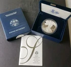 2005 W Proof $1 American Silver Eagle Dollar