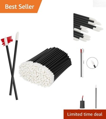 Versatile 200PCS Disposable Lip Brush Wands - Perfect for Flawless Application