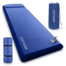 3.15" Camping Sleeping pad, Ultra-Thick Elasticity Foam Fast Self-Inflating 4...