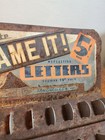 Kursh Products Danite Reflecting Letters Mid Century Tin Hardware Store Display  — photo 8