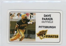 1981 Perma-Graphics/Topps Credit Cards Dave Parker #125-013 HOF