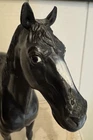 Antique 1965 Marx BOTW Satan Horse (Black Thunderbolt)