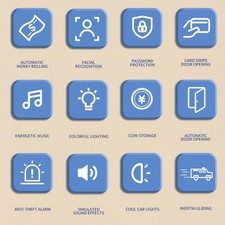 `Armored Car Piggy Bank Money Saving Tool Car Money Bank Educational For