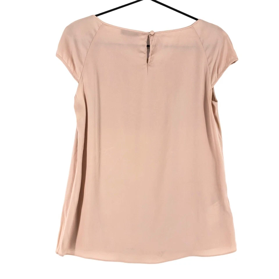 HUGO BOSS Camisa Casual Formal Catoni1 Manga Corta 92% Seda Mujer Talla UK: 10-, - Imagen 2 de 4