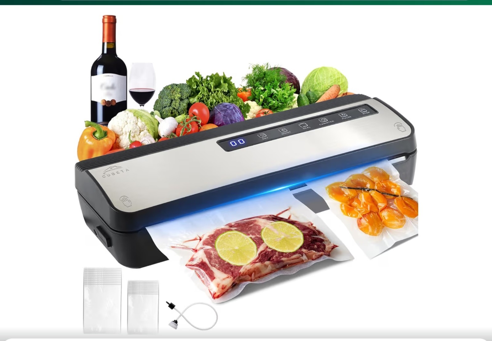 Food Preservation Vacuum Sealer Machine 80KPA