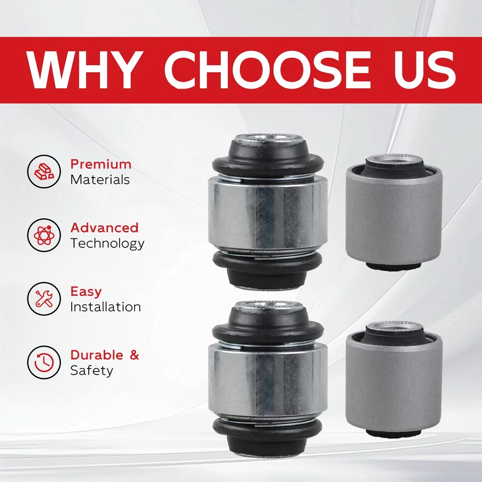 Juego de 4 bujes de nudillo trasero para Lexus GS400 1998-2000 2001-2005 GS430  Foto 2 de 4