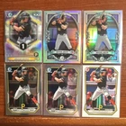 2026 Bowman Chrome Konnor Griffin Pittsburgh Pirates Prospect Card Lot of 6