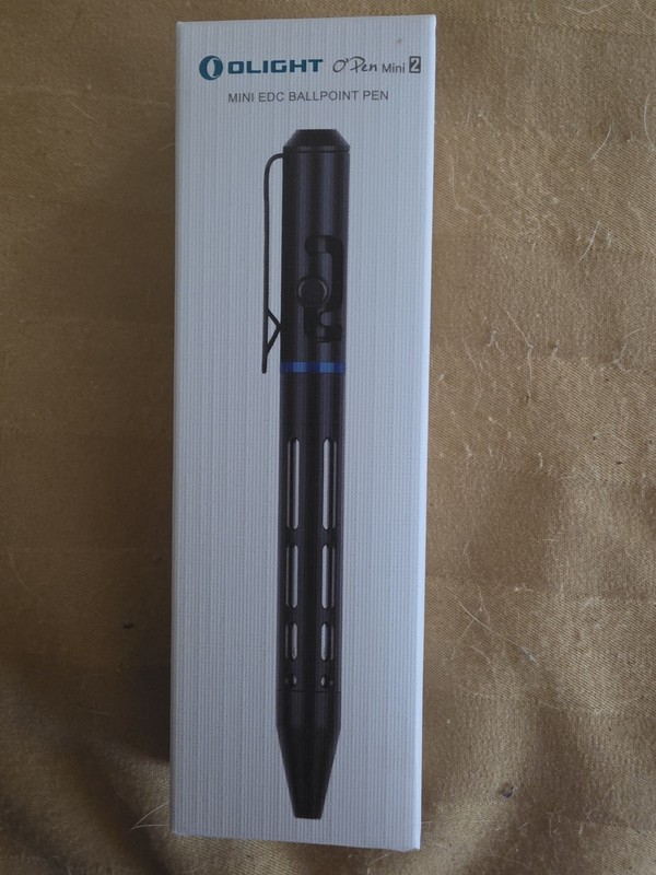 Olight O'Pen Mini 2 Black Ballpoint Pen and Pencil in One