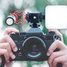 Dreifach kalte Schuhhalterung tragbare Fotografie wiederverwendbarer