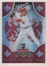 2019 Panini Chronicles Crusade Hyper Prizm 261/299 Carter Kieboom #18 2l4