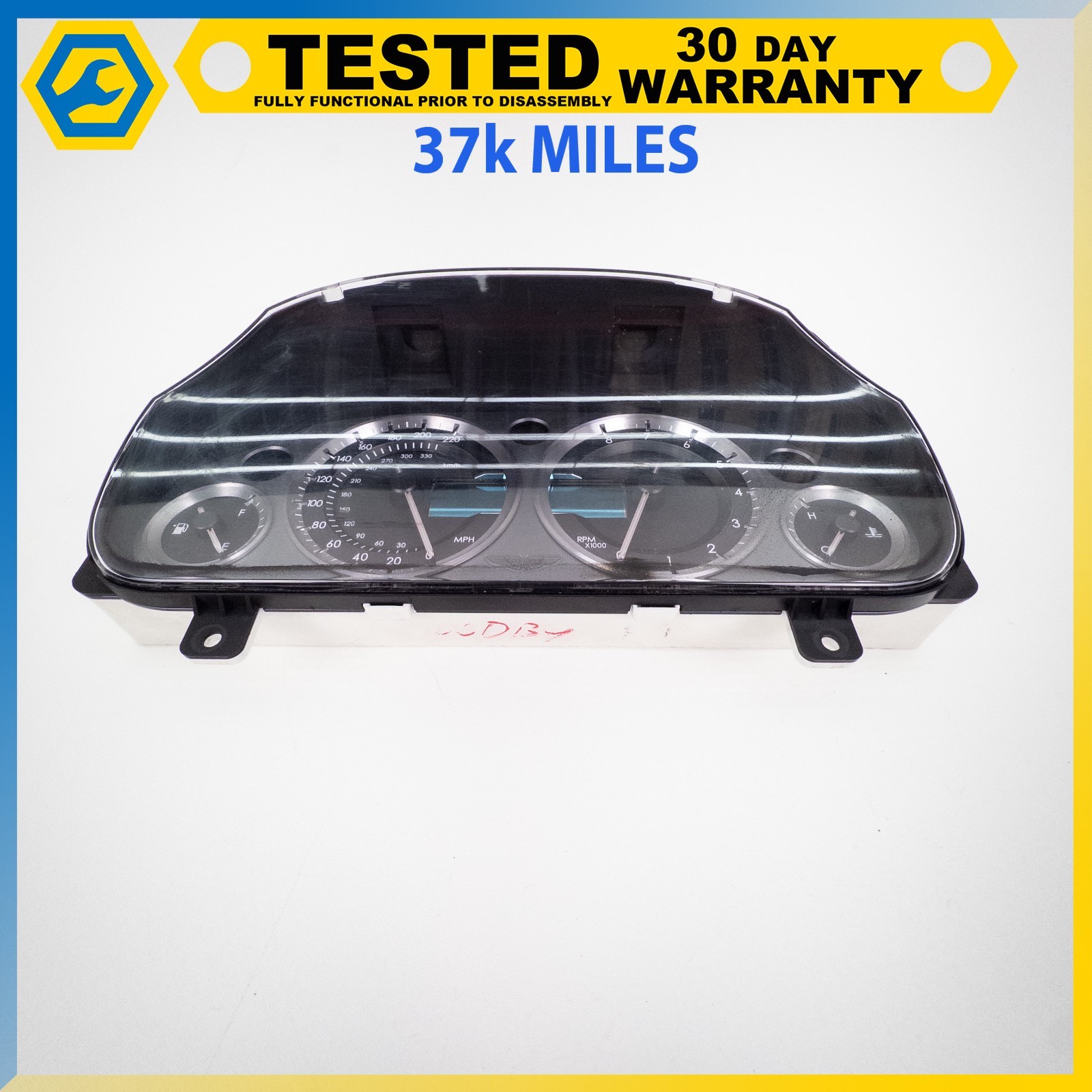 05-16 ASTON MARTIN DB9 V8 VANTAGE SPEEDOMETER INSTRUMENT GAUGE CLUSTER OEM