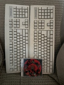 Typing Of The Dead Disc And Case - Two HKT-7620 Keyboards - Sega Dreamcast