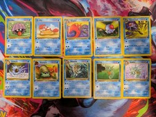 Pokémon TCG Fossil 1st Edition Lot Of 26 Cards Mostly LP - See Description