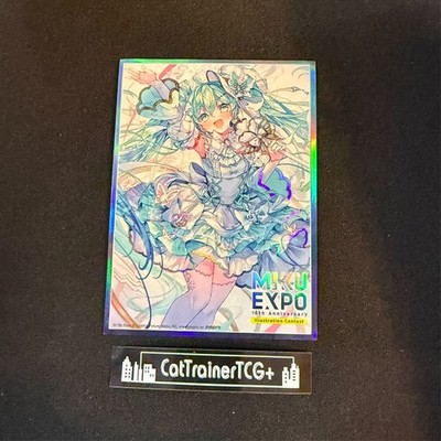 x1 Hatsune Miku Sleeve Butterfly Dress Standard Vocaloid New TCG MTG Pokemon