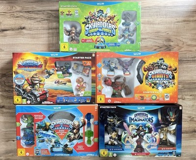 Skylanders Trap Team-SuperChargers-Swap Force-Giants-Imiginators Nintendo Wii U