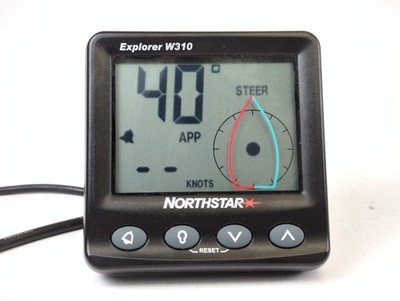 Northstar Explorer W310 WIND Navman NMEA 0183 Digital 4'' LCD Display with Cover
