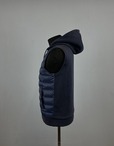POLO RALPH LAUREN Men's 100% Duck Down Puffer Blue Hooded Vest Jacket Size M - Picture 5 of 13