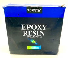 FUHITIM Epoxy Resin 2 Gallon - Crystal Cleat High Gloss Bubble Free Art & Craft