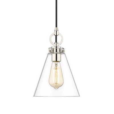 Z-Lite 3034P8 Harper 8''W Mini Pendant - Nickel