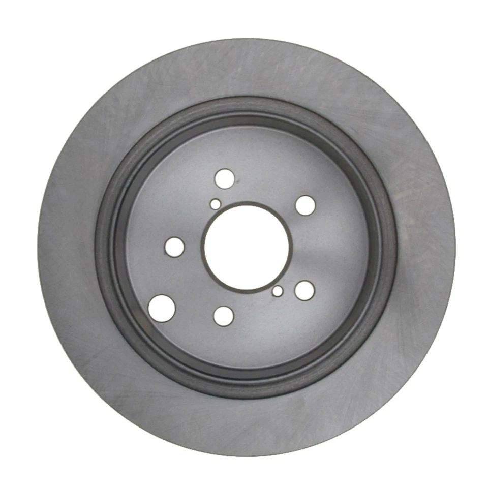 Rotor de freno ACDelco genuino para Subaru Forester 2014-2018 | trasero | plateado sólido Foto 3 de 4