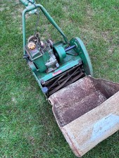 Vintage Ransomes Fourteen Lawnmower antique cylinder mower project vintage