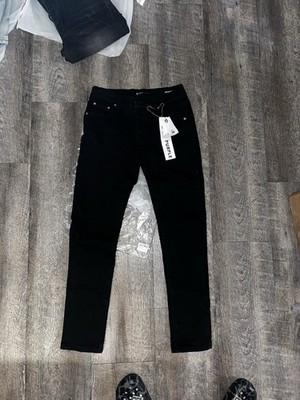 Purple brand jeans black mens size 30 brand new with tags and bag