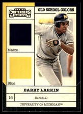 Barry Larkin 2017 Panini Contenders Draft Picks #7 Michigan Wolverines MLB READ