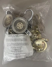 Suction-Cup “BIG HOOK” Set – New in Bag (Gold & Silver, 7 lb Capacity Each)