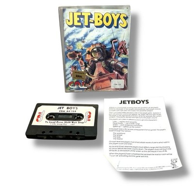 Commodore 64 C64 CBM - JET BOYS Vintage Videospiel Retro (20