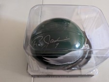 (3) Autographed NFL Mini Helmets - Ron Jaworski, Paul Krause, Robert Brazille 
