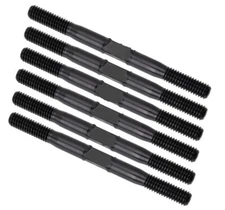 Black Titanium Turnbuckle Set of 6 for Associated B7 & B7d Buggy from Rotor Ron