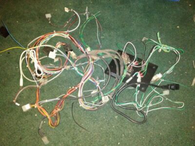 sega ninja assault arcade pcb wires #30