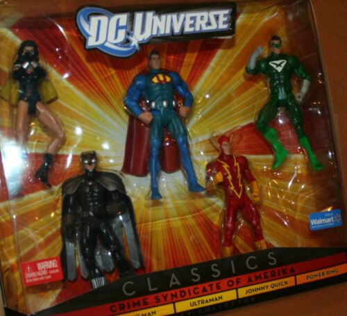 CRIME SYNDICATE OF AMERIKA DC Universe Classics Action Figure MIB Box Set 5 figs