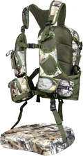 Turkey Hunting Vest with Seat, Game Pouch, Turkey Hunting Gear Accessories