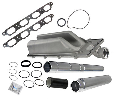 Collapsible Coolant Water Transfer Feed Pipe Complete Kit for BMW V8 5 6 7 X5 V8
