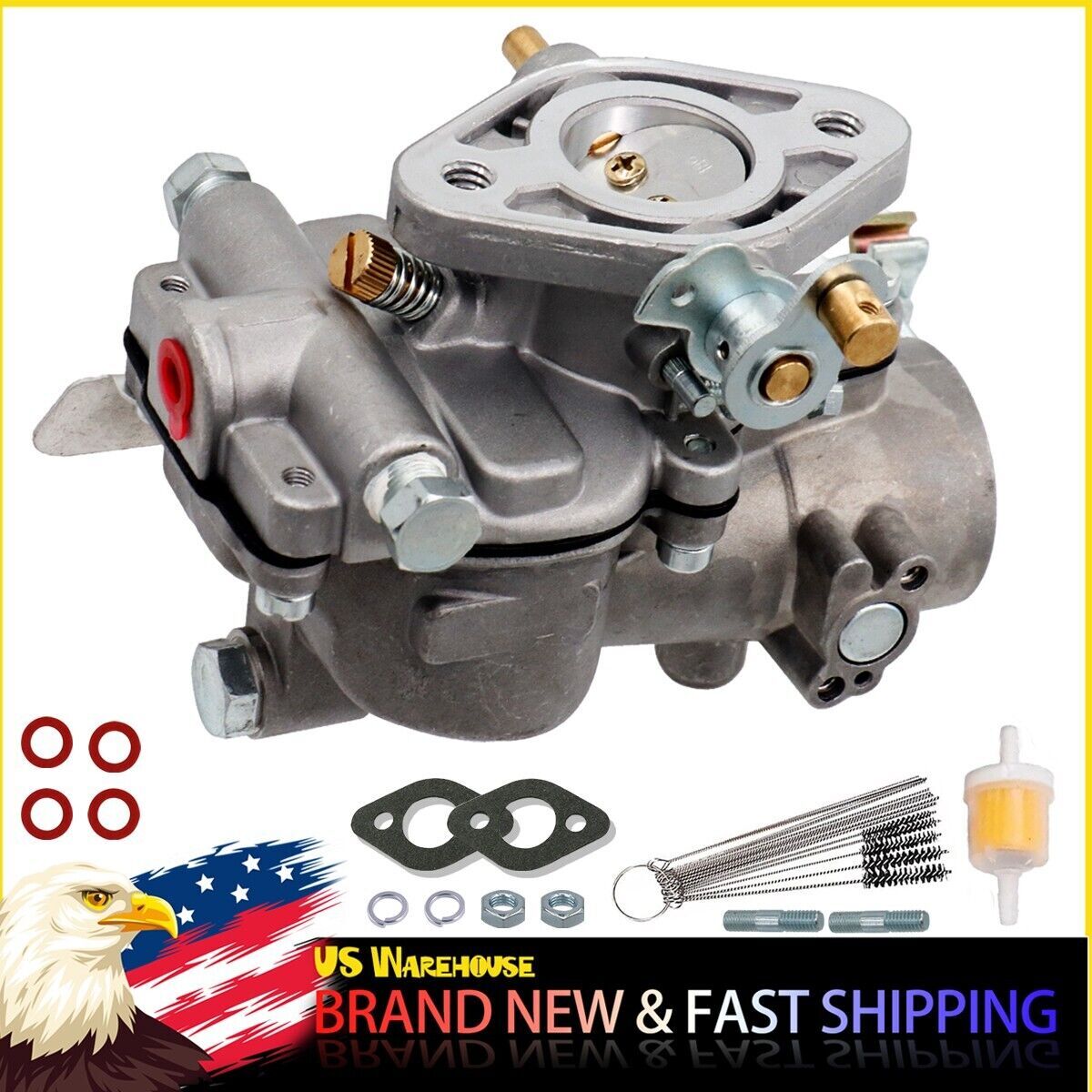 Zenith Updraft Carburetor for Wisconsin L63S1 (VH4D) 2-1/4