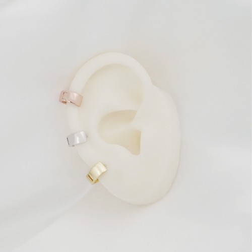 Plata Esterlina Lisa Pequeña 6.5mm Aro Pendientes Huggie 4.5mm Banda Unisex - Imagen 4 de 12