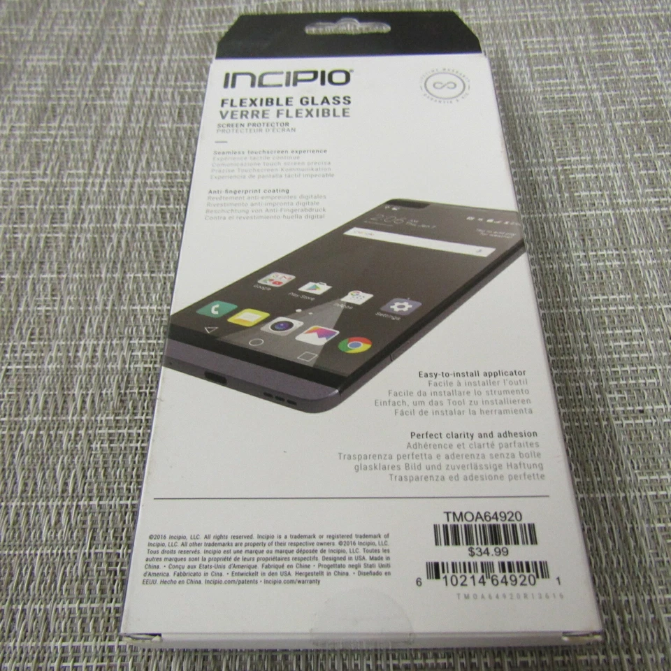 PROTECTOR CRISTAL FLEXIBLE INCIPIO PARA LG V20, LEER!! 4246 Foto 2 de 2