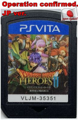 PS VITA Cartridge SONY Dragon Quest Heroes 2 Japanese Games J