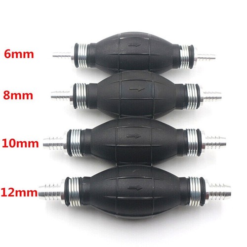 Rubber Hand Primer 6 8 10 12mm Bulb Type Boat Fuel Diesel Pump Kart