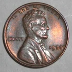 1933 1C RB Lincoln Cent UNC  7705