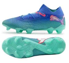 PUMA Men Future 7 Ultimate FG/AG Cleats Blue Soccer Football GYM 10791601 220