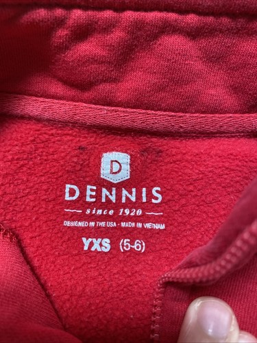 Dennis uniforms Primrose School Red Sweatshirt YXS 5-6 - Picture 4 of 5