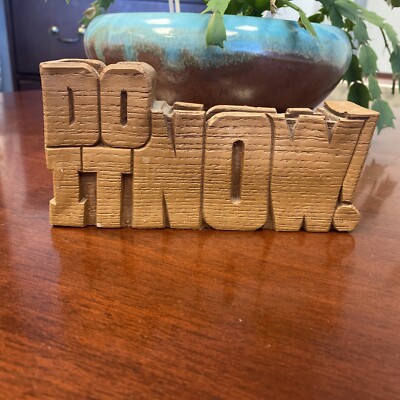  Do It Now  Pen  Pencil Paperclip Holder for Office Desk Organization 6x3 In