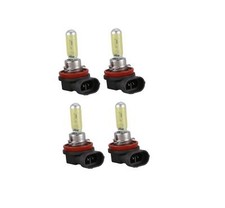 4 x H11 55W Aqua Techline  3000K YELLOW Birnen Halogen GELB Nebel Scheinwerfer