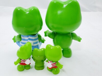 Korgen Kowa Koro-chan Kero-chan Vintage Soft Vinyl Figure Set of 5