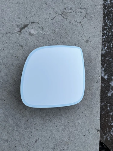 Audi Q7 driver side mirror glass, auto dimming, 2005-15.